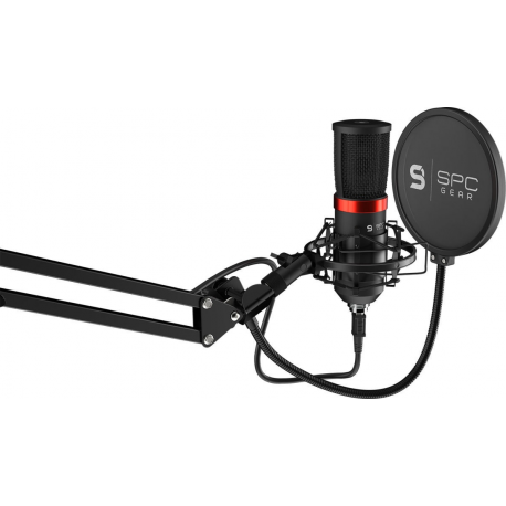 SPC Gear SM950 - Microphone - USB - black - 7