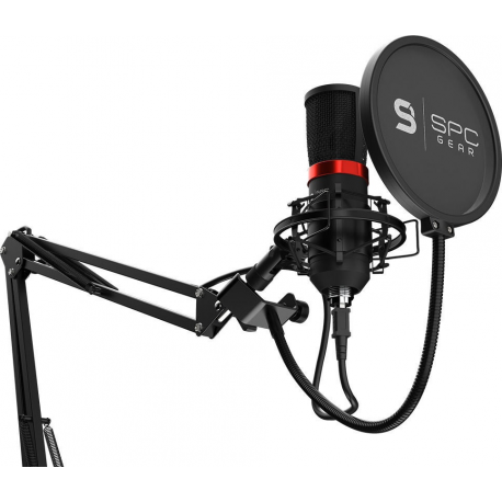 SPC Gear SM950 - Microphone - USB - black - 8
