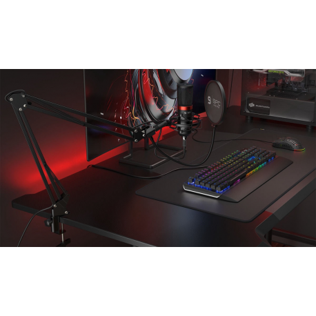 SPC Gear SM950 - Microphone - USB - black - 10