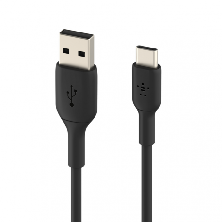 Belkin BOOST CHARGE - USB cable - USB-C (M) to USB (M) - 2 m - black - 4