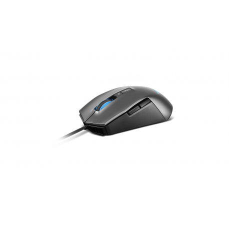 Lenovo IdeaPad Gaming M100 RGB Mouse - Mouse - ergonomic - right-handed - optical - 7 buttons - wired - USB 2.0 - black - for IdeaCentre AIO 3 24; 3 27; IdeaPad 1 14; 3 14; 5 14; 5 Pro 14; V15; Yoga Slim 7 Pro 14 - 2