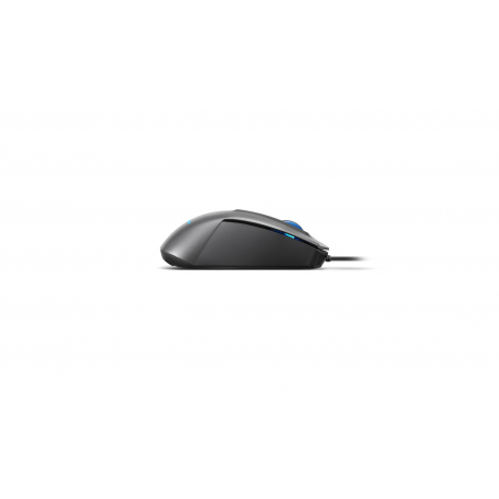 Lenovo IdeaPad Gaming M100 RGB Mouse - Mouse - ergonomic - right-handed - optical - 7 buttons - wired - USB 2.0 - black - for IdeaCentre AIO 3 24; 3 27; IdeaPad 1 14; 3 14; 5 14; 5 Pro 14; V15; Yoga Slim 7 Pro 14 - 4