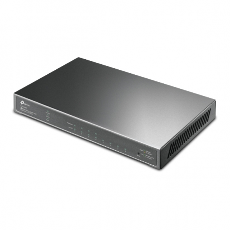 TP-Link JetStream TL-SG2008P - V1 - switch - smart - 4 x 10/100/1000 + 4 x 10/100/1000 (PoE+) - desktop - PoE+ (62 W) - 1