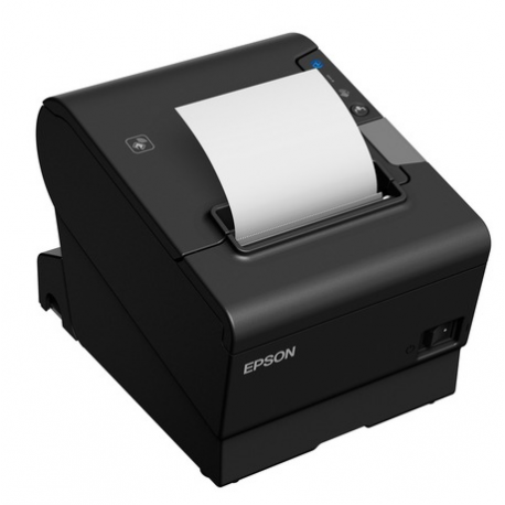 Epson TM-T88VI-iHub, Fiscal DE, TSE: 5 years, USB, RS232, Ethernet, ePOS, black