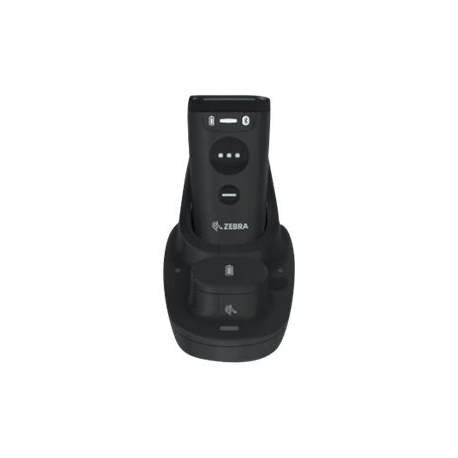 Zebra Single-slot Charge Communication Cradle - Barcode scanner charging stand + battery charger - midnight black - for Zebra CS60, CS6080, CS60-HC - 0