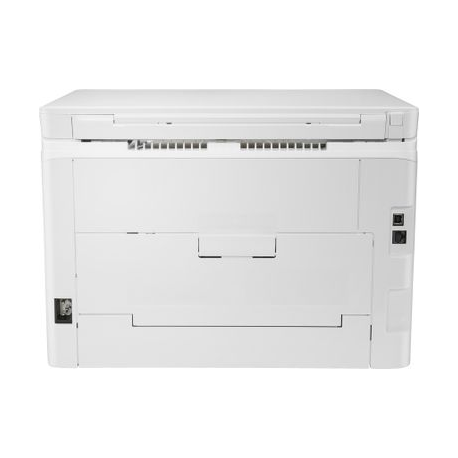 HP Color LaserJet Pro MFP M183fw - Multifunction printer - colour - laser - 216 x 297 mm (original) - A4 / Legal (media) - up to 16 ppm (copying) - up to 16 ppm (printing) - 150 sheets - 33.6 Kbps - USB 2.0, LAN, Wi-Fi(n) - 6