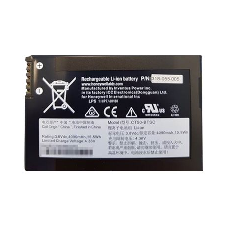 Honeywell CT50-BTSC - Handheld battery - Lithium Ion - 4020 mAh - 15.5 Wh - 0