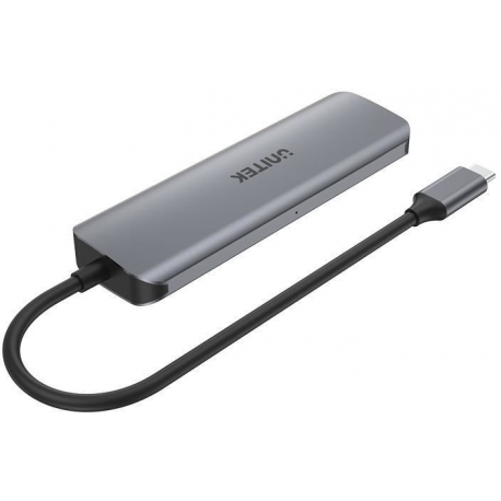 UNITEK Hub USB-C 4xUSB 3.1 Gen1 PD 100W H1107B