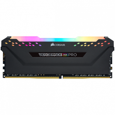 CORSAIR Vengeance RGB PRO - DDR4 - module - 8 GB - DIMM 288-pin - 3200 MHz  /  PC4-25600 - CL16 - 1.35 V - unbuffered - non-ECC - black - 2