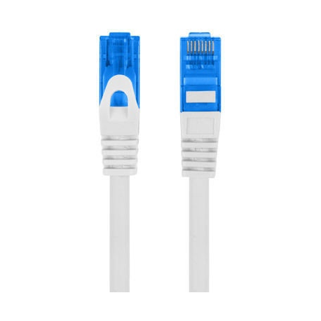 Lanberg - Patch cable - RJ-45 (M) to RJ-45 (M) - 10 m - 0.98 cm - S / FTP - CAT 6a - stranded - grey, RAL 7035 - 0