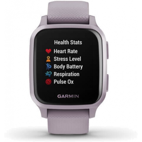 GARMIN Venu Sq Smart Watch NFC Orchid/Metallic Orchid WW