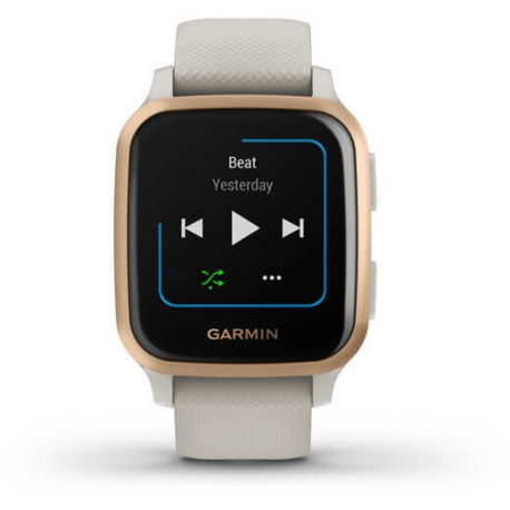 GARMIN Venu Sq Smart Watch NFC Music Light Sand/Rose Gold WW