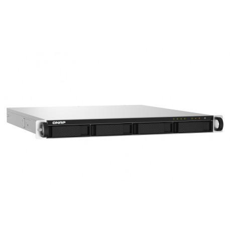 QNAP TS-432PXU-RP - NAS server - 4 bays - rack-mountable - SATA 6Gb / s - RAID 0, 1, 5, 6, 10, JBOD - RAM 2 GB - Gigabit Ethernet  /  2.5 Gigabit Ethernet  /  10 Gigabit Ethernet - iSCSI support - 1U - 6