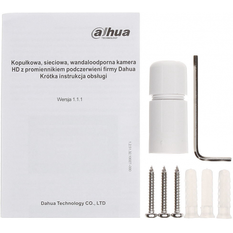NET CAMERA 2MP IR DOME/IPC-HDBW1230E-0360B DAHUA