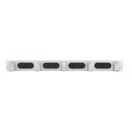 Lanberg AK-1203-S - Cable organizer - grey, RAL 7035 - 1U - 19" - 1