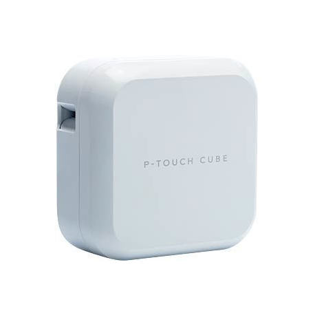 Brother P-Touch Cube Plus PT-P710BT - Label printer - thermal transfer - Roll (2.4 cm) - 180 x 360 dpi - up to 20 mm / sec - USB 2.0, Bluetooth 2.1 EDR - cutter - 0