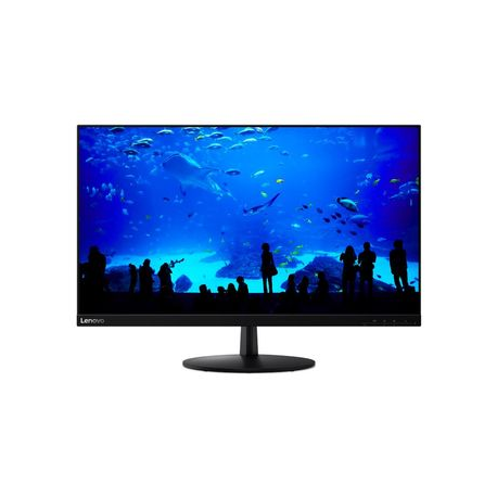 Lenovo L28u-30 - LED monitor - 28" - 3840 x 2160 4K @ 60 Hz - IPS - 300 cd / m² - 1000:1 - 4 ms - HDMI, DisplayPort - raven black - 0