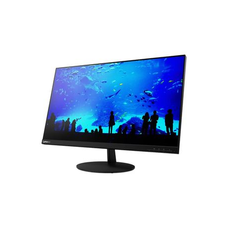 Lenovo L28u-30 - LED monitor - 28" - 3840 x 2160 4K @ 60 Hz - IPS - 300 cd / m² - 1000:1 - 4 ms - HDMI, DisplayPort - raven black - 2