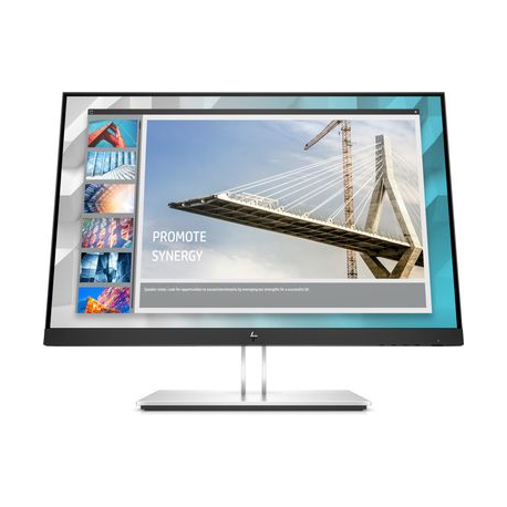 HP E24i G4 - E-Series - LED monitor - 24" - 1920 x 1200 WUXGA @ 60 Hz - IPS - 250 cd / m² - 1000:1 - 5 ms - HDMI, VGA, DisplayPort - black - 5