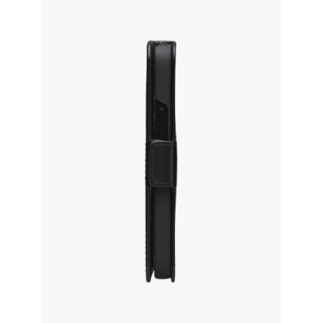 dbramante1928 Copenhagen Slim - Flip cover for mobile phone - full-grain leather - black - for Apple iPhone 12 mini - 2