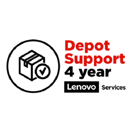 Lenovo Depot - Extended service agreement - parts and labour - 4 years - for 100e Chromebook (2nd Gen) MTK.2; 500w Gen 3; V14 G2 ITL; V15; V15 G2 IJL; V15 G2 ITL - 1