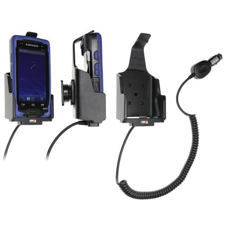 Brodit Active holder with cig-plug - Handheld car holder - for Datalogic DL-Axist - 3