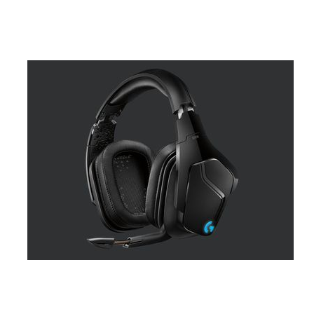 Logitech Gaming Headset G935 - Headset - 7.1 channel - full size - 2.4 GHz - wireless - 3.5 mm jack - black, blue - 5