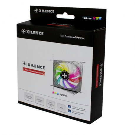 XILENCE CASE FAN 120MM RGB 4PIN/12V XF061
