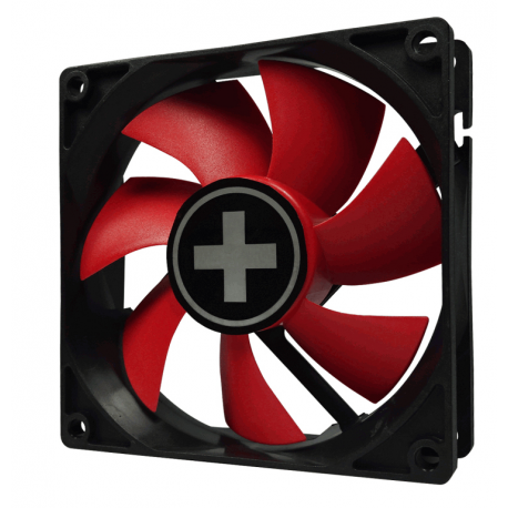 Xilence Performance C Series XPF80.R.PWM - Case fan - 80 mm - black, red - 1