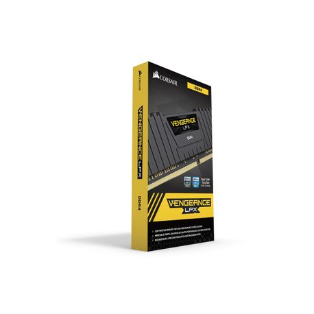 CORSAIR Vengeance LPX - DDR4 - module - 16 GB - DIMM 288-pin - 2400 MHz  /  PC4-19200 - CL16 - 1.2 V - unbuffered - non-ECC - black - 5