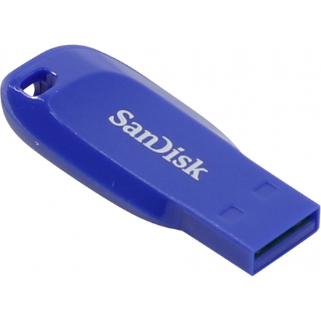 SanDisk Cruzer Blade - USB flash drive - 64 GB - USB 2.0 - electric blue - 1