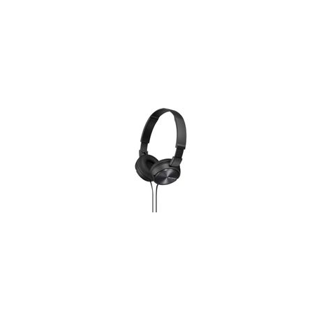 Sony MDR-ZX310AP - ZX Series - headphones with mic - full size - wired - 3.5 mm jack - black - 1