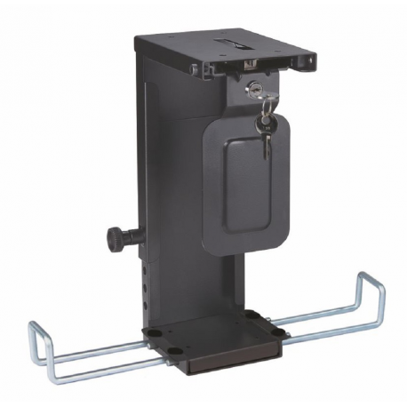 Neomounts by Newstar CPU-D075 - Mounting kit (CPU mount) (fixed) - lockable - black - under-the-desk - 2