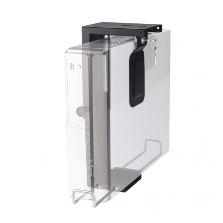 Neomounts by Newstar CPU-D075 - Mounting kit (CPU mount) (fixed) - lockable - black - under-the-desk - 3