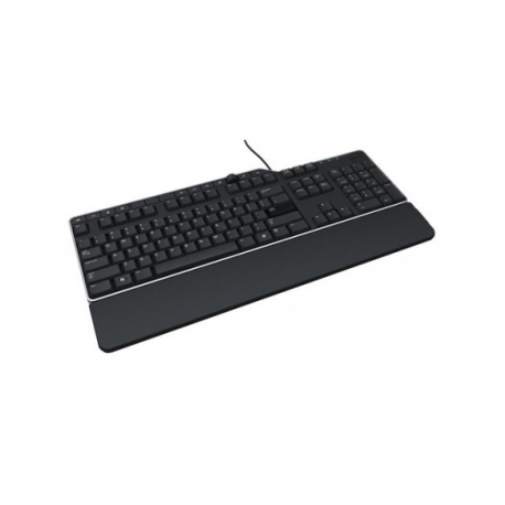 Dell KB522 - Keyboard - USB - QWERTY - US International - black - for Inspiron 17R 7720; Latitude D630; OptiPlex 30XX, 50XX, 5250, 9020; Precision 3240, 3650 - 14
