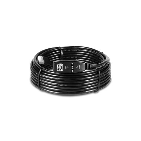 Axago - USB extension cable - USB (F) to USB (M) - USB 2.0 - 10 m - active - 4