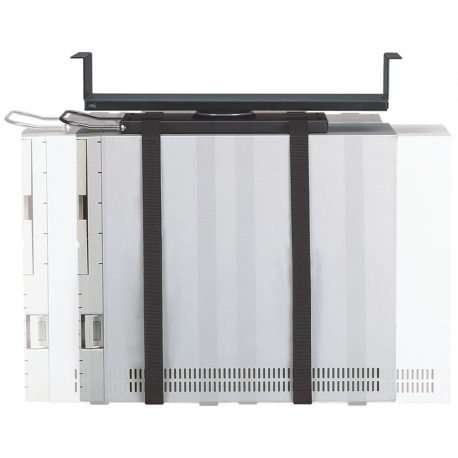 Neomounts by Newstar CPU-D050 - Mounting kit (CPU mount) (Swivel Design) - black - under-the-desk - 2