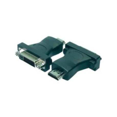 LogiLink - Adapter - HDMI male to DVI-D female - black - 2