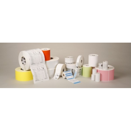 Zebra Z-Perform 1000T - Paper - permanent adhesive - uncoated - 100 x 100 mm 6680 label(s) (4 roll(s) x 1670) labels - for Zebra 110, 140, 220, Z4Mplus, Z6MPlus, ZM400, ZM600; Xi Series 140, 170; Z Series ZM600 - 2