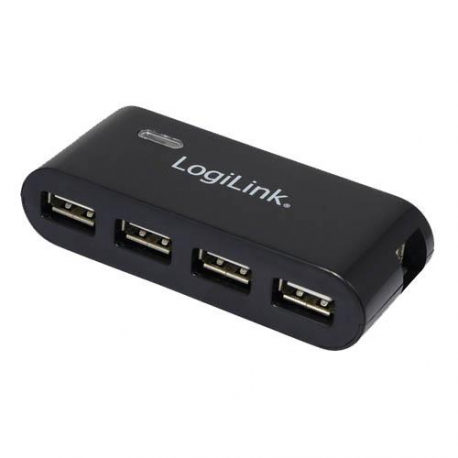LogiLink USB 2.0 Hub 4-Port - Hub - 4 x USB 2.0 - desktop - 2