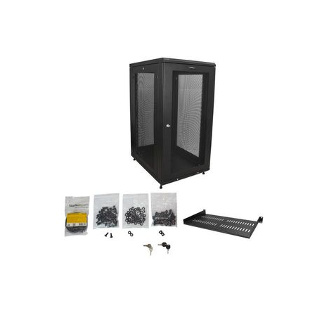 SERVER RACK 24U (StarTech.com Server Rack Schrank - 78cm tiefes Gehäuse - 24 HE - Netzwerk Server Schrank - Datenschrank)