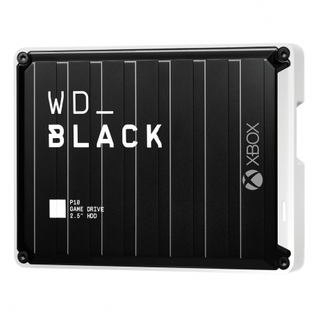 WD_BLACK P10 Game Drive for Xbox One WDBA6U0020BBK - Hard drive - 2 TB - external (portable) - USB 3.2 Gen 1 - black with white trim - 4