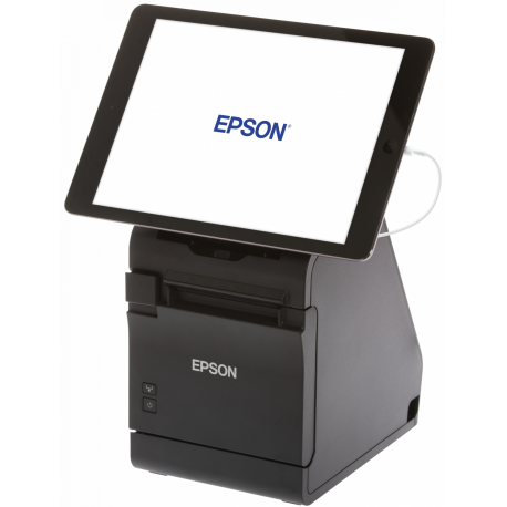 Epson TM m30II-S (012A0) - Receipt printer - thermal line - Roll (7.95 cm) - 203 x 203 dpi - up to 250 mm / sec - USB 2.0, LAN, USB 2.0 host, Lightning - cutter - black - 2