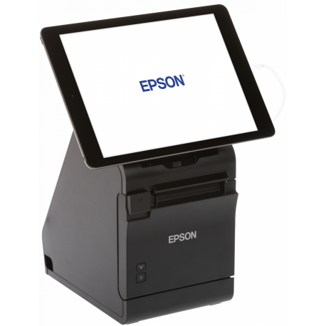 Epson TM m30II-S (012A0) - Receipt printer - thermal line - Roll (7.95 cm) - 203 x 203 dpi - up to 250 mm / sec - USB 2.0, LAN, USB 2.0 host, Lightning - cutter - black - 4
