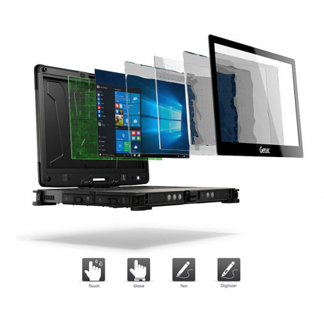 Getac V110 G5, 29,5cm (11,6'), Win. 10 Pro, QWERTZ, GPS, Chip, digitizer, 4G, SSD, Full HD