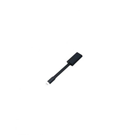 Dell - Adapter - USB-C (M) to HD-15 (VGA) (F) - black - for Alienware 17 R3; Latitude 5175 2-in-1, 7275, 7370; Venue 8; XPS 12 9250, 13 9350, 15 9550 - 0