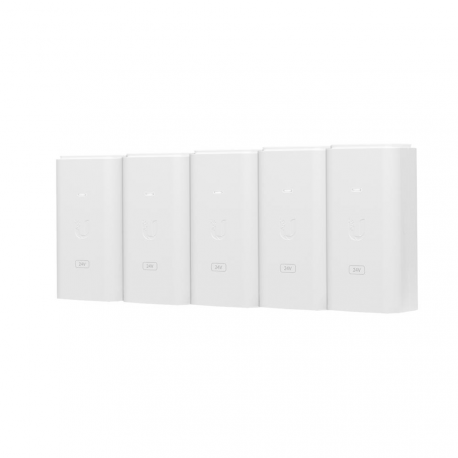 Ubiquiti Networks POE-24-12W-G - PoE injector - AC 120 / 230 V - 12 Watt (pack of 5) - 2