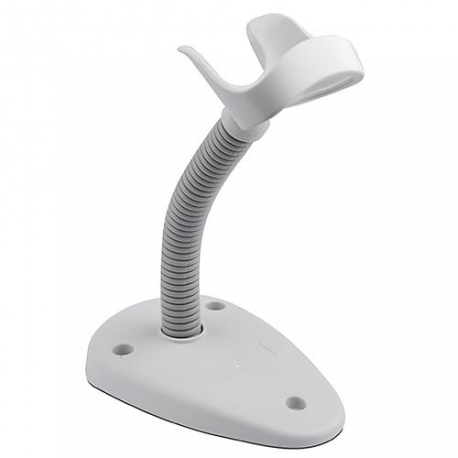 Datalogic Gooseneck Stand - Bar code scanner stand - white - for QuickScan I QD2430 - 1
