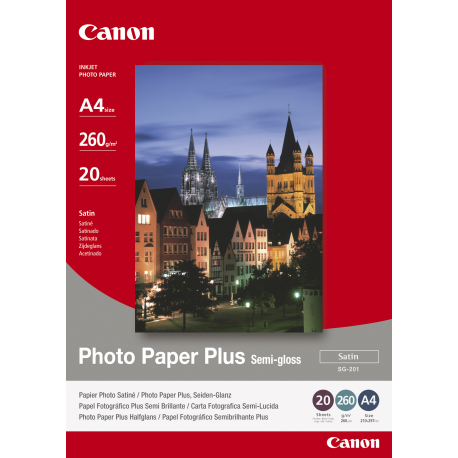 Canon SG-201 Photo Paper Plus A4 20 Sheets