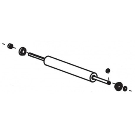 Zebra Platen Roller Kit - Printer rewind platen roller - for Xi Series 170XiIIIPlus - 0